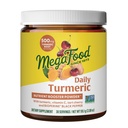 MegaFood Daily Turmeric Nutrient Booster Powder - Turmeric Supplement - mit schwarzem Pfeffer Extrakt, Tart Cherry & Vitamin C - Vegan - Hergestellt ohne 9 Lebensmittel Allergene - 2.08 Oz (30 Portionen)