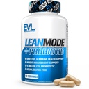 Evlution Nutrition Leanmode + Probiotico, Advanced Probiotic Capsule Supplement, 15 miliardi di CFU per Serving, Digestivo Support & Gut Health (40 Serve)