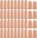 ANCIRS Gel Finger Support Handschuhe, Gel Finger Cots/Covers - Verschiedene Größen Silikon Fingerspitzen für Hände Cracking, Eczema Haut (40pcs)