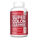 Health Plus Super Colon Cleanse 120 Tage Versorgung von Gentle Gut Cleanse Detox, Psyllium Husk, Probiotics for Constipation Relief & Digestive Support, 480 Kapseln