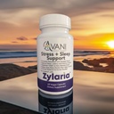Avani Health - Zylaria Plus Sleep Support - zZz Sleep Aid and Adrenal Fatigue Supplement - Fall Asleep Faster und Wake Up Weniger während der Nacht + 20:1 Valerian Root Extract - 60 Vegan Capsules