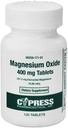 Magnesio Ossido 400 mg, 120 compresse per bottiglia (4 bottiglie)