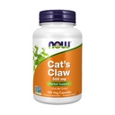 JETZT Nahrungsergänzungsmittel, Cat's Claw 500 mg, Non-GMO-Projekt Verifiziert, Kräuterergänzung, 100 Veg Kapseln