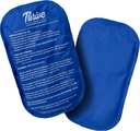 Pacchetti di ghiaccio Thrive per lesioni riutilizzabili - Grande, blu scuro, 2 Conte - Gel Ice Packs & Cold Compress Pads per collo, spalla, ginocchio & schiena dolore - Terapia flessibile, a lunga durata