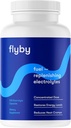 Flyby Elektrolyt Ersatz Tablets - Pillen & Kapseln für schnelle Rehydrierung, Erholung, Keto & Cramps - Salze, Magnesium, Kalium, Natrium - Paleo, Keto & Vegan Friendly - 100 Kapseln
