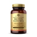 Solgar Biotin 10000 mcg Vegetable Capsules Energy Metabolism fördert gesunde Hautnägel Haar Super High Potency NonGMO Vegan Gluten Kostenlose Dairy Kostenlose Kosher Servierungen, Standard-Verpackung, Unflavored, 120 Count