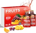 Super Fruit Liquid Juice - 30 Pouches Superfoods Früchte Supplement für Frauen, Männer und Kinder - Unterstützung Energie, Immunität, Verdauung & Stoffwechsel - Vegan, 30 Tage Versorgung
