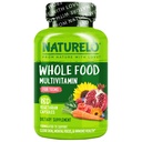 NATURELO Teen Multivitamin - Ganzes Essen Multivitamin - mit Mineralien für Teenager Jungen & Mädchen - Ergänzung für aktive Kinder - Non-GMO - Vegan & Vegetarisch - 180 Kapseln