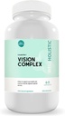 Vision Complex 60 Kapseln - Eye Vitamin & Mineral Supplement, enthält Lutein, Vitamin C, Quercetin, Bilberry & Citrus Bioavonoids