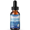 1 confezione Glucosamine Chondroitin MSM Liquid Drops - Supplemento di supporto congiunto per adulti con Quercetin Boswelia, Bromelain, Acido Ialuronico, Supporto Immune Antiossidante (2 Fl oz)