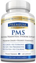 PMS-Unterstützung - All Natural Hormonal Balance - Cycle Regulator, Stimmung und Energie Enhancer, Hautunterstützung - Abend Primrose Öl, Calcium, Bioperine - 60 Kapseln