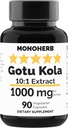 MONOHERB Gotu Kola Extract 1000 mg - 90 Vegetarische Kapseln