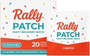 Rally Patch 30-Pack – Individuell Wrapped Party Erholung Patches für Bachelorette Partys, Girls Trips, Festivals, Nights Out, Travel Essentials, After-Party Support (30 Pack)