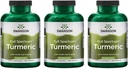 Swanson Full Spectrum Turmeric (Curcumin) - Joint Health, Digestion, Heart Health & Liver Support Supplement - Curcuma Longa Formula Promoting Memory Support - (240 Kapseln) 3 Pack