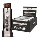 Barebells Protein Bars Cookies & Cream - 12 Count, 20g High Protein Treats - Chocolate Nutrition Bar mit 1g Gesamtzucker - On-The-Go Frühstück oder Post-Workout Snack