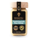 Biene und Sie Royal Jelly Raw Honey, Propolis Extract, 100% Natürliche Superfood, Ultra Pure, Immununterstützungsergänzung, Antioxidantien, Keto, Paleo, Glutenfrei, 6,7 Unze