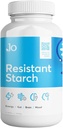 Jo’s Resistant Starch Powder - Premium Maize-Derived Superfood, Banana-Free, Lectin-Free - Fiber Supplement zur Unterstützung von Energie, Gut Health, Stimmung und Butyrate Produktion (3LB Supply)