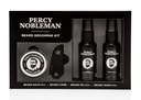 Percy Nobleman Bart Grooming Kit - Signature Scented Beard Oil 50ml, Wash 50ml, Balm 20ml & Comb