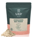 LILY OF THE VALLEY Ashwagandha Root Powder - Withania Somnifera - Sourced from India - No Filler No Additives - Indian Ginseng Vegan & Gluten Free - Gepackt in wiederverschließbarer Tasche (16oz, 453g)