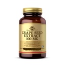 Solgar Grape Seed Extract 100 mg, 60 pflanzliche Kapseln - Phytonutrient Antioxidant-Unterstützung - Vegan, Glutenfrei, Dairy Free - 60 Portionen