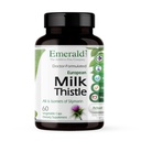EMERALD LABS European Milk Thistle - Bio Milk Thistle Extract - Unterstützt Lebergesundheit & Hilft Natürliche Energie, Verdauung & Gehirn Gesundheit - 60 pflanzliche Kapseln (bis zu 60 Tage Versorgung)