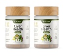 Snap-Ergänzungen Lebergesundheit & Detox-Ergänzung - Natürliche Unterstützung für Leber und Verdauungsgesundheit, 60 vegetarische Kapseln (2-Pack)