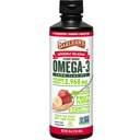 Barlean Vegan Omega 3 6 9 Flaxseed Oil Liquid Supplement, Strawberry Banana Smoothie, Flax Seeds Oil mit 2,968 mg ALA Fettsäure, Non-GMO und Glutenfrei, 16 oz
