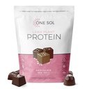 Ein Sol Lean Pflanzenbasiertes Proteinpulver, Pea & Brown Rice Protein, Low Carb, Vegan Friendly - Gluten, Lactose, & Soy Free - Ohne Zusatz von Zucker, Non-GMO, Clean Nutrition, No Bloating (Chocolate Sea Salt)