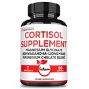 Satoomi 7in1 Cortisol Supplement - Magnesium Glycinat mit Ashwagandha, Magnesium Glycinat und Citrat - Mood & Rest Well & Resilience - 90 Kapseln für 45 Tage