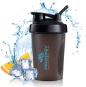 Prodigy Nutrition Labs Premium Shaker Bottle Perfekt für Protein Shakes und Pre Workout -14 Unze (schwarz)