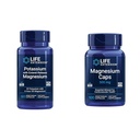 Lebensverlängerung Kalium & Magnesium Herz Nahrungsergänzungsmittel Bundle - 60 & 100 Kapseln