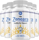 (5 Pack) Zeneara - Fortgeschrittene Formel Gesunde Ohrenunterstützung, Hörgerät und Wellness, 300 Kapseln