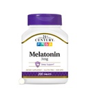 Melatonin 3mg Gentle Strength Tablets, 200 Count, Schlafhilfe für Erwachsene, fördert Erholung und Erholung Schlaf, Non-Habit Forming, Gluten-Free, Non-GMO