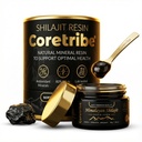 Coretribe® Royal's People Choice Pure Himalayan Organic Shilajit Resin, Complex for Energy, Strength & Immunity, für Männer & Frauen mit Echtem Goldgehalt, 30 Gramm