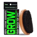 WIE Boar Bristle Beard Brush & 360 Wave Brush für Herren – Bart und Schnurrwachstum Brush – Bart Brush für Herren & Follikel Stimulator – Exfoliate, Detangle & Boost Circulation – USA Made