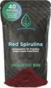 Vollständige Bin Organic Astaxanthin Pulver | Leistungsstarke natürliche Antioxidante Ergänzung für Glattstoffe und Kapseln | Ganze Haematococcus Pluvialis Algae Ergänzung (20 Gramm)