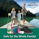 Para'Kito Moskito Bonus Pack - 2 Moskito-Armbänder | 2 Refills (Black + White) + Insektenschutzspray
