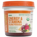BareOrganics Energy & Stamina Blend Powder, Bio Superfood, Vegan Nahrungsergänzungsmittel, 8 Unzen