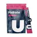 UCAN Hydrate Electrolyte Drink Mix (Berry, 12 Stickpacks) Zuckerfrei, Keto-Friendly, Vegan, Non-GMO, Glutenfreies Elektrolytpulver mit Kalium & Magnesium für Läufer & Sportler