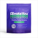 L'Evate You Vitality Daily Greens Powder (28 Servierungen) 30 Superfoods, 9 Greens - für einen Cellular Energy Boost, powered by M-Charge Complex for All Day Energy (Original)