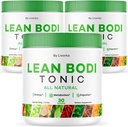 LIVORKA Lean Bodi Tonic, All Natural Advanced Formula Powder - 90 Portionen (3 Monate Versorgung) - 3er Pack