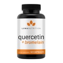 Luma Nutrition Quercetin 500mg - Quercetin mit Bromelain Supplement - Antioxidans - Immununterstützung - Vegan & Glutenfrei - 60 Kapseln