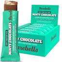Barebells Soft Protein Bars, Minty Chocolate - 12 Count, 16g High Protein Treats - Chocolate Nutrition Bar mit 1g Gesamtzucker - On The Go Breakfast oder Post-Workout Snack