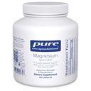 Pure Encapsulations Magnesium (Glycinate) - Ergänzung zur Unterstützung Stress Relief, Schlaf, Herzgesundheit, Nerven, Muskeln und Stoffwechsel* - mit Magnesium Glycinat - 180 Kapseln