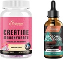 Liposomal Glutathione Liquid & Creatine Monohydrate