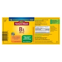 Nature Made Vitamin B1 100 mg, Nahrungsergänzungsmittel für Energie Metabolismus Unterstützung, 100 Tabletten, 100 Tage Versorgung