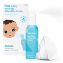 Frida Baby NoseFrida Saline Mist Nasal Inhaler, Decongestant Spray für Congestion & Allergy Relief für Babys + Kinder, Nasal Saline Spray, Beruhigt Stuffy Nose & Sore Throat, Inklusive Maske