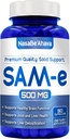 SAM-E Supplement 500mg | Einfache Absorption S-Adenosyl-L-Methionin SAM-e 500mg für Knochen und Stimmung Unterstützung Supplement | Made in USA Non-GMO und Gluten Free (90 Tage Versorgung)