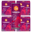 ZYN Turmeric Wellness Drink (24 Pack), Granatapfel Cranberry Flavored Turmeric Curcumin Getränk mit schwarzem Pfeffer, kein hinzugefügter Zucker, Low Carb & Low Calorie Getränk, Clean Alternative