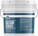 Earthborn Elements Calcium Citrate 1 Gallon Bucket, Pure & Undiluted, Lab Verified (96 Ounce)